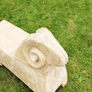 Sheep Bench and Planter (Terracotta Finish) - Image 6