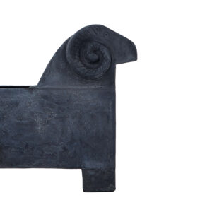 Sheep Bench and Planter (Charcoal Finish) - Image 3