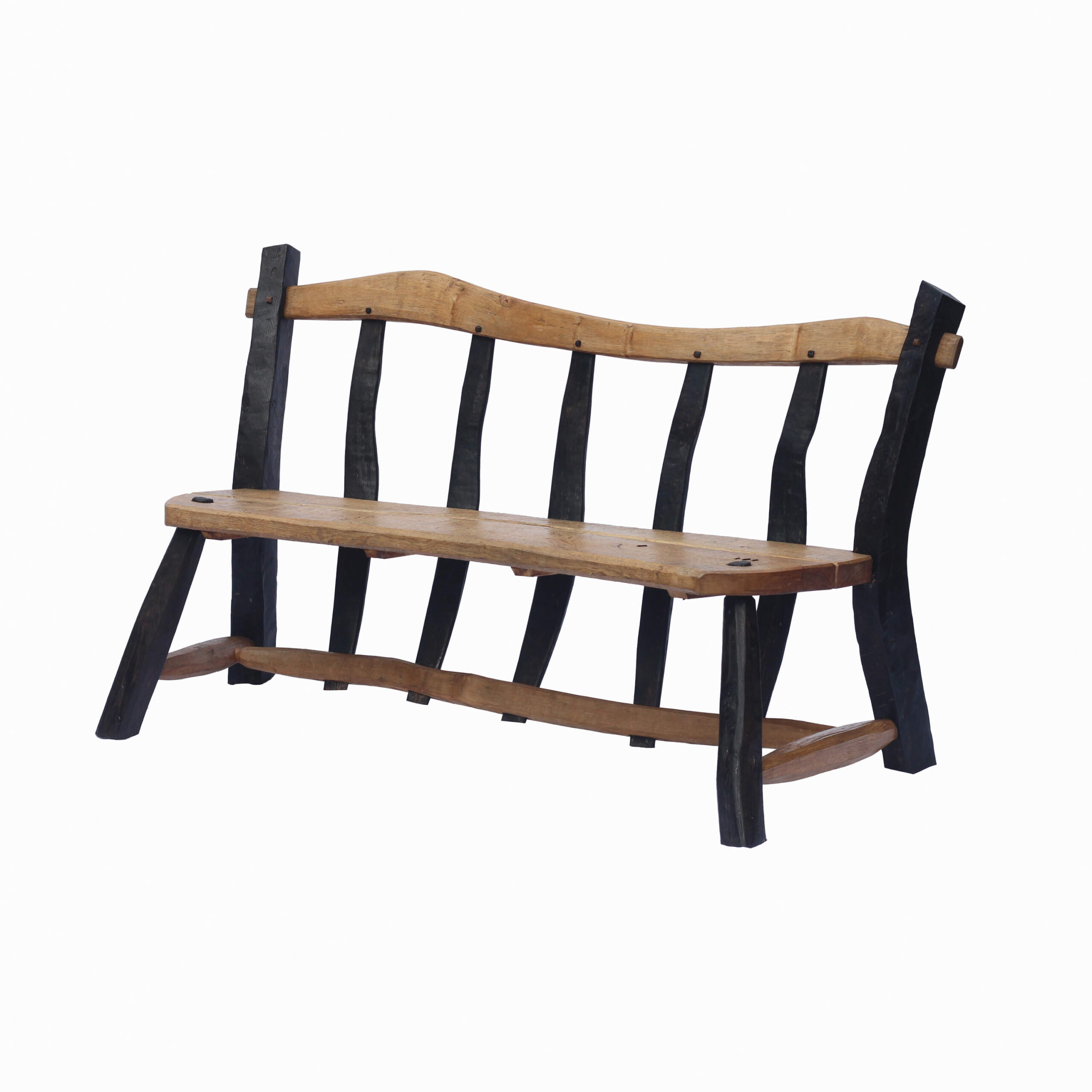 Reflections Oak Bench - Image 4