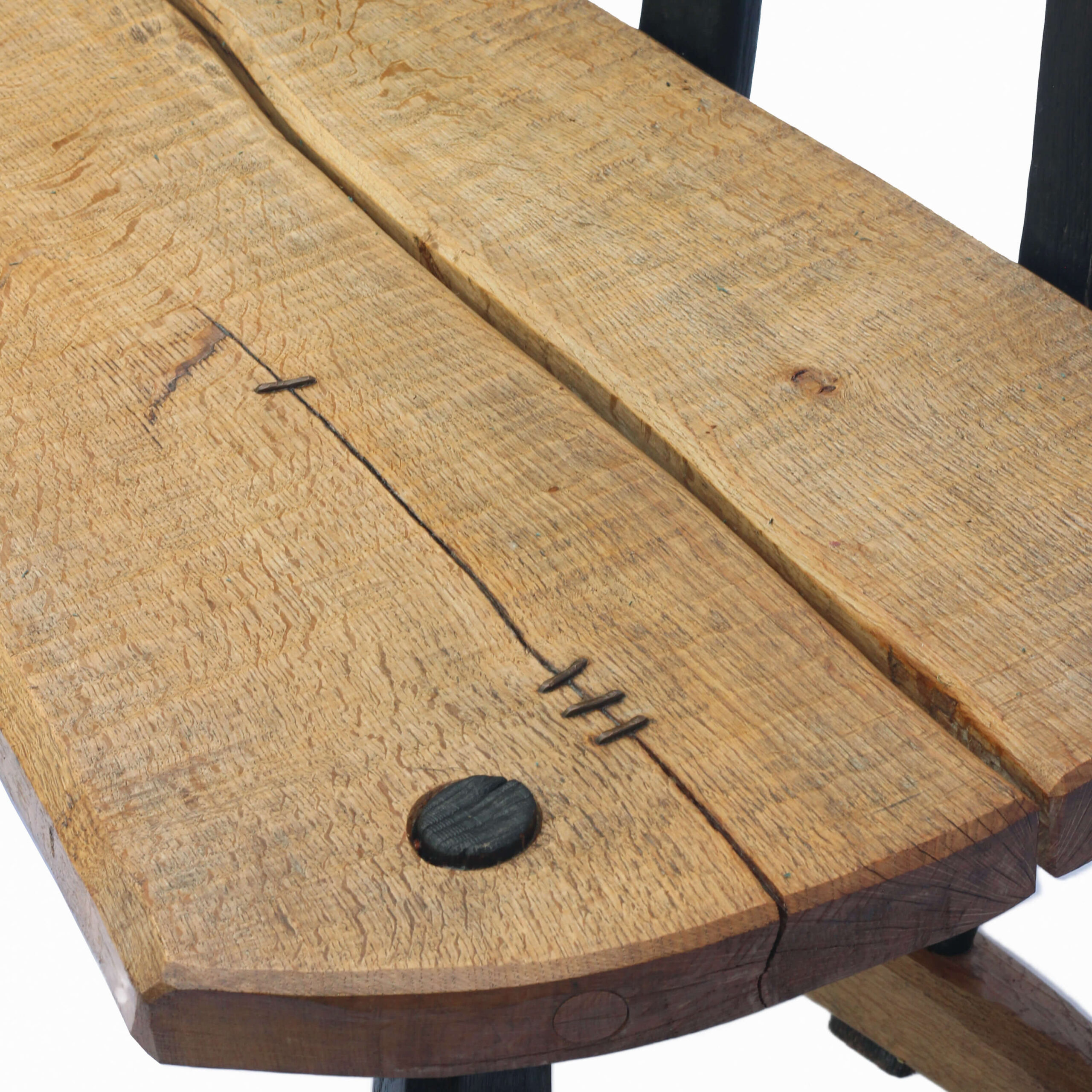 Reflections Oak Bench - Image 10